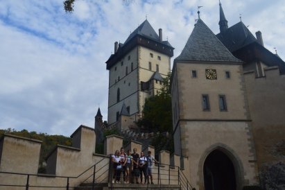 Hrad Karlštejn dobyt