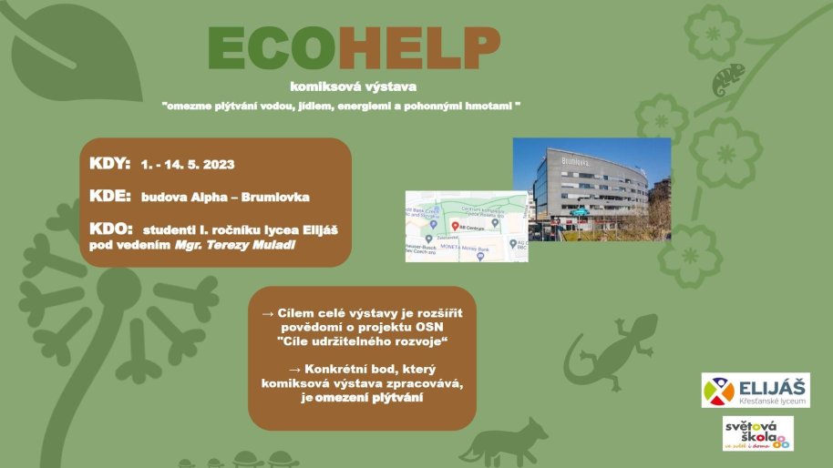 Komiksová výstava EcoHelp