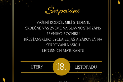 Imatrikulace a šerpování 18. 11. 2025